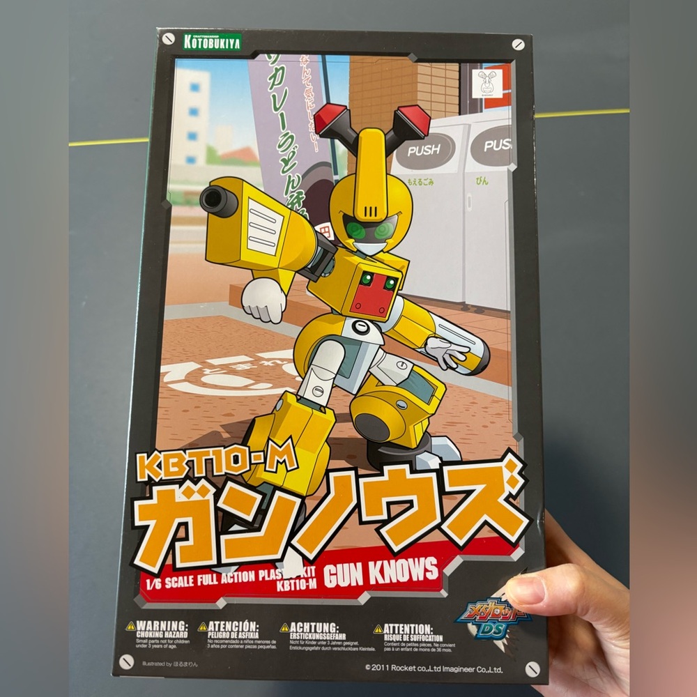 Kotobukiya Medabots Kbt10-m Gun Knows 1/6 Plastic Model Kit